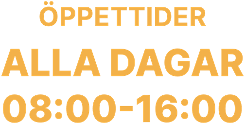 Lilla Bagis Vintertiden 08:00 - 16:00 Alla Dagar